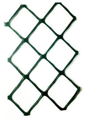 Resinet SLM404850 Square Mesh Barrier Fence 4' x 50' Roll