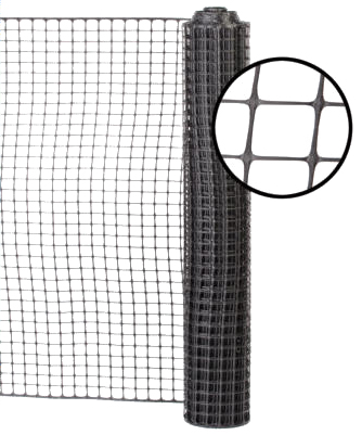 Resinet SLM404850 Square Mesh Barrier Fence 4' x 50' Roll